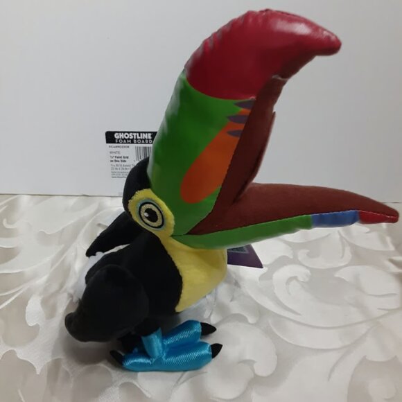 Disney Parks Encanto Pico Toucan Parrot Bird 9" Plush New A2B41 - Picture 2 of 3